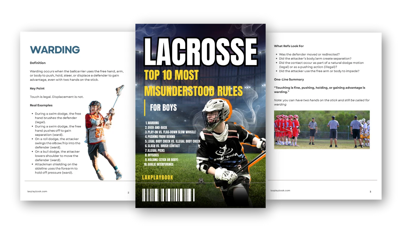 Top 10 most misunderstood men's lacrosse rules guide