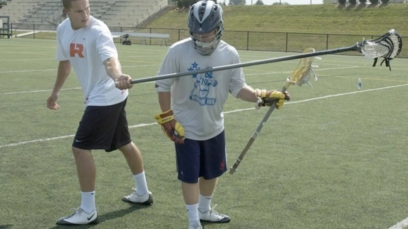 How to Teach the Rusty Gate Check in Lacrosse Defense