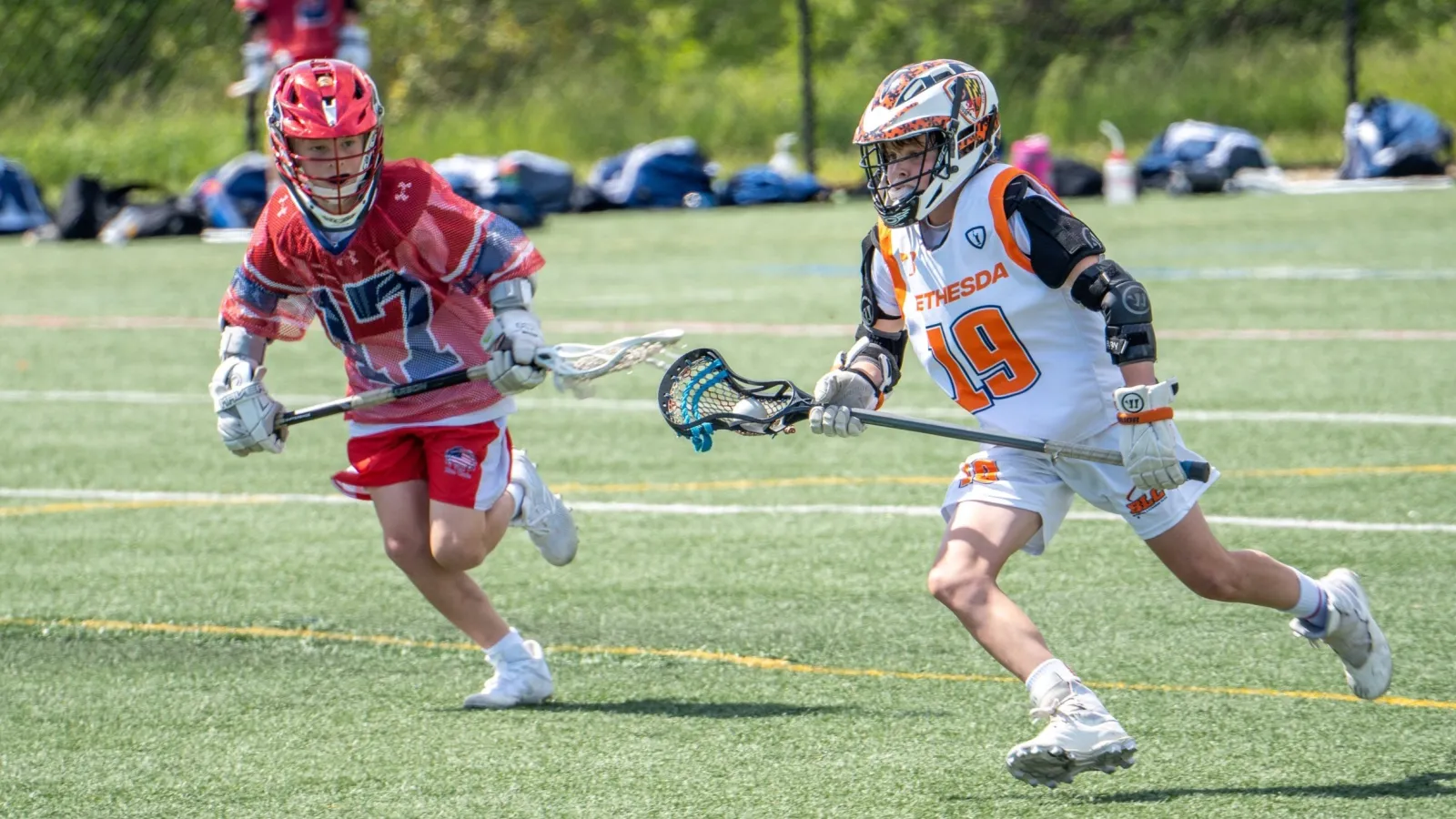 Draw and Dump Youth Lacrosse Clear