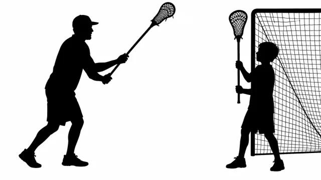 Throwing a Fake in Men's Lacrosse