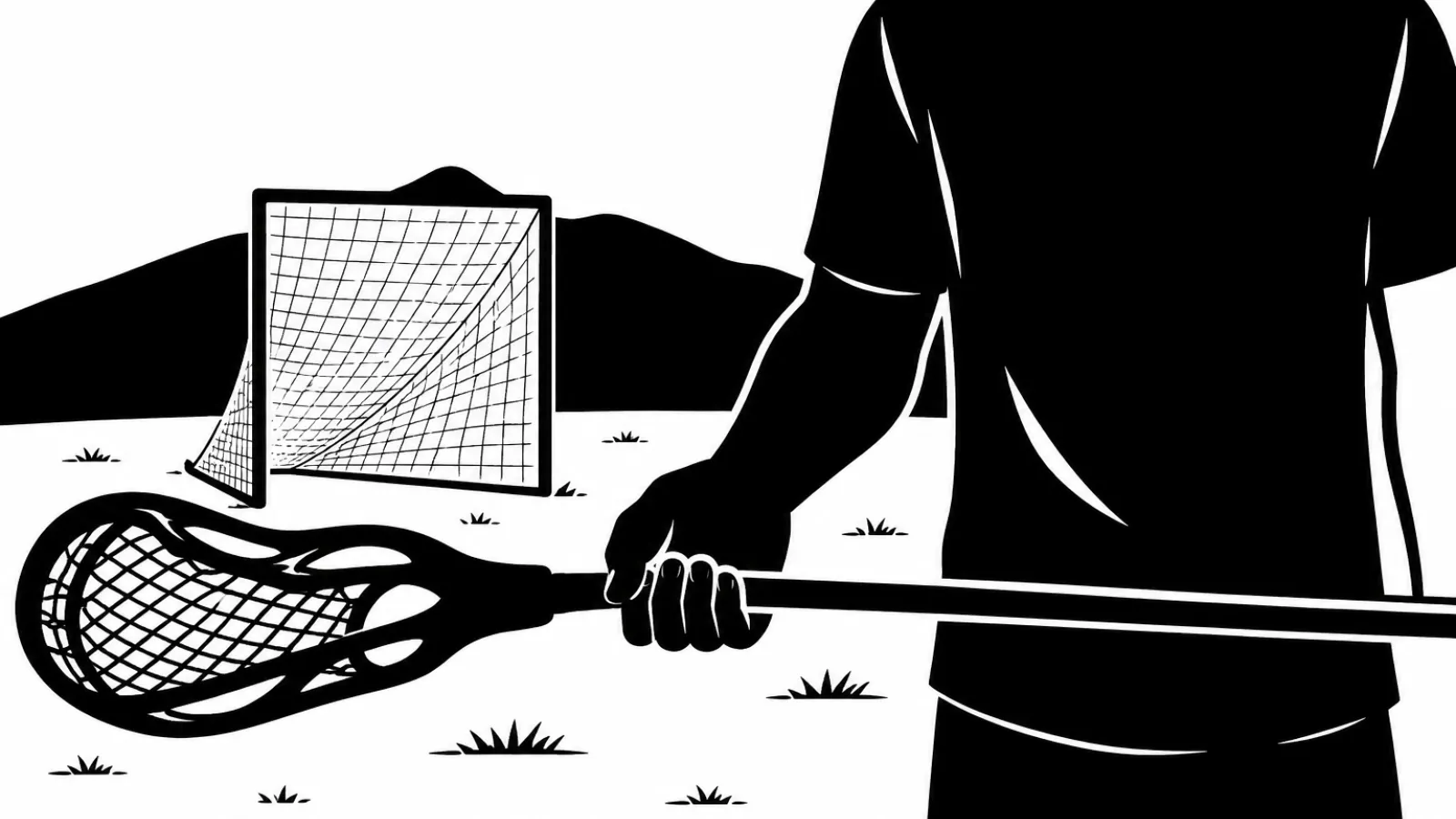 Cradling a lacrosse ball for beginners