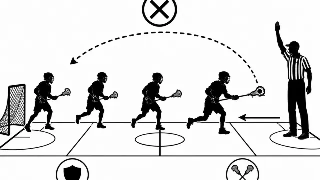 Over and Back Rule in Men's Lacrosse