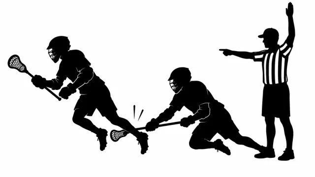 Tripping Penalty in Men’s lacrosse