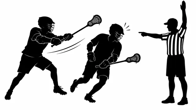 Slashing in Men’s Lacrosse: Key Rules and Scenarios​