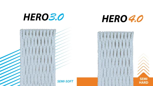 Comparing ECD Lacrosse Hero 3.0 Semi-Soft Mesh and ECD Lacrosse Hero 4.0 Semi-Hard Mesh
